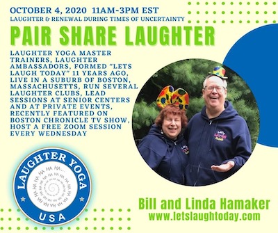 Pair Share at the Laughter Yoga USA Conference